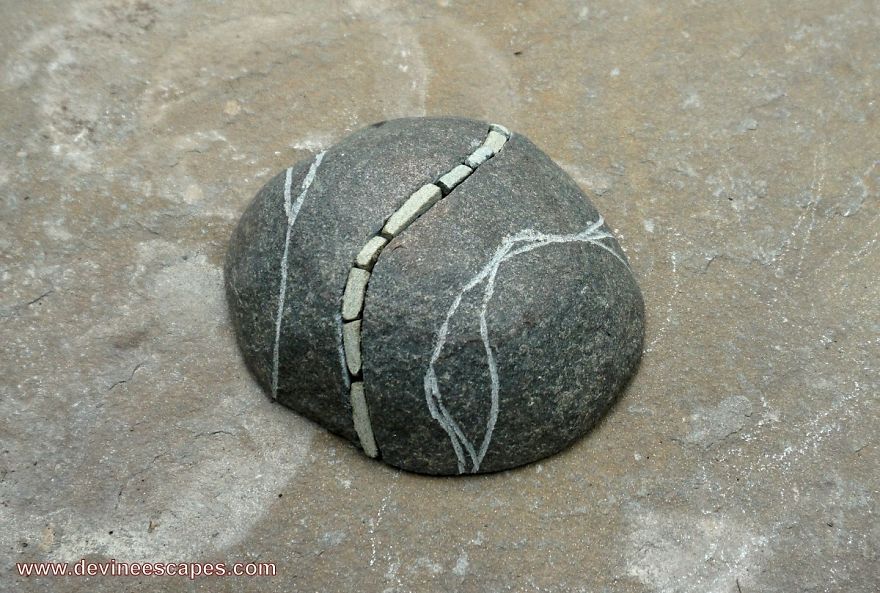 Visionary Eco-Art: I Take Bits Of Stone And Fit Them Together