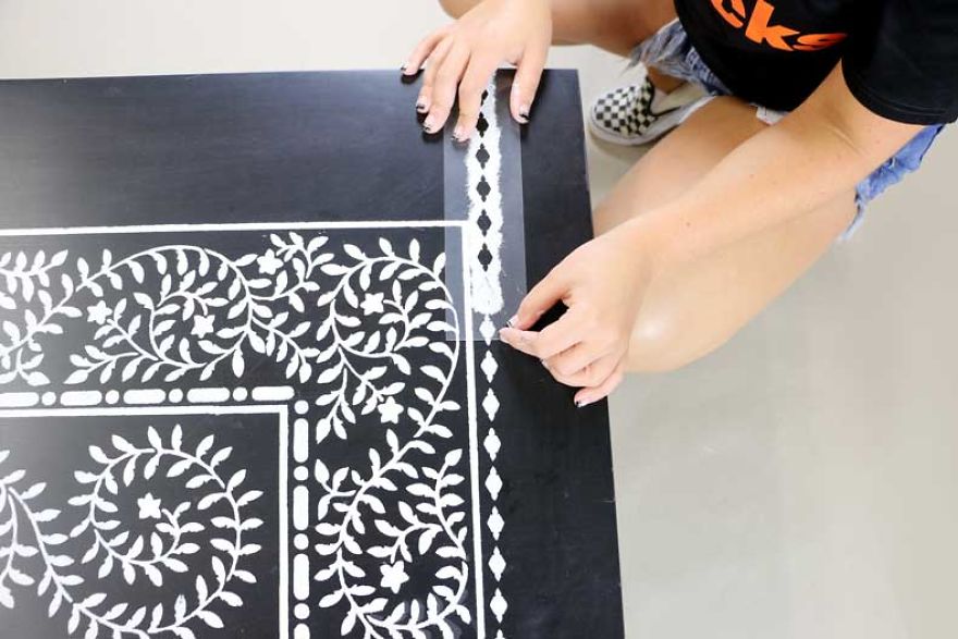 Take Your Ikea Coffee Table From Bland To Grand With An Inlay Stencil Kit Take Your Ikea Coffee Table From Bland To Grand With An Inlay Stencil Kit