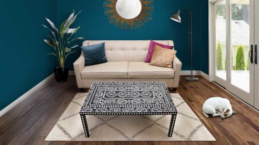 Take Your Ikea Coffee Table From Bland To Grand With An Inlay Stencil Kit Take Your Ikea Coffee Table From Bland To Grand With An Inlay Stencil Kit