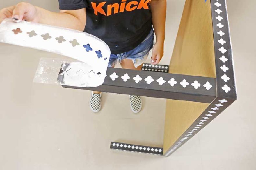 Take Your Ikea Coffee Table From Bland To Grand With An Inlay Stencil Kit