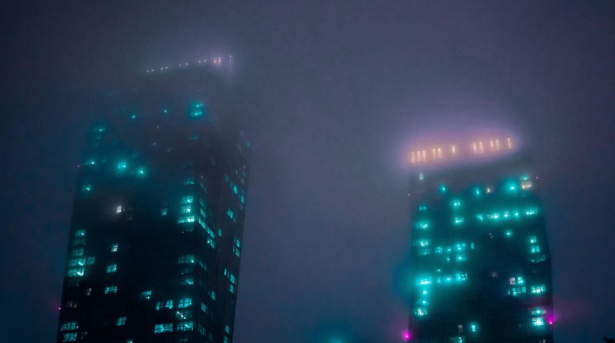 10+ Images From The Time Fog Made My City Look Like A Blade Runner Movie Set