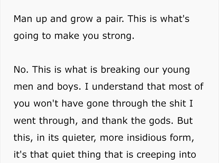 Man Opens Up About Unspoken Struggles Men Face, And 330,000+ People On Twitter Agree