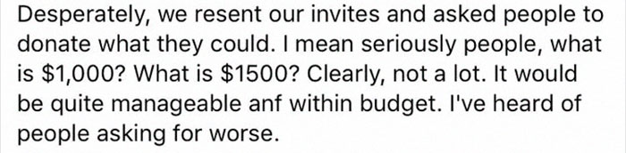 Bridezilla Asks Guests $1,500 Each, And It Ends So Badly That Even Christine Teigen Responds