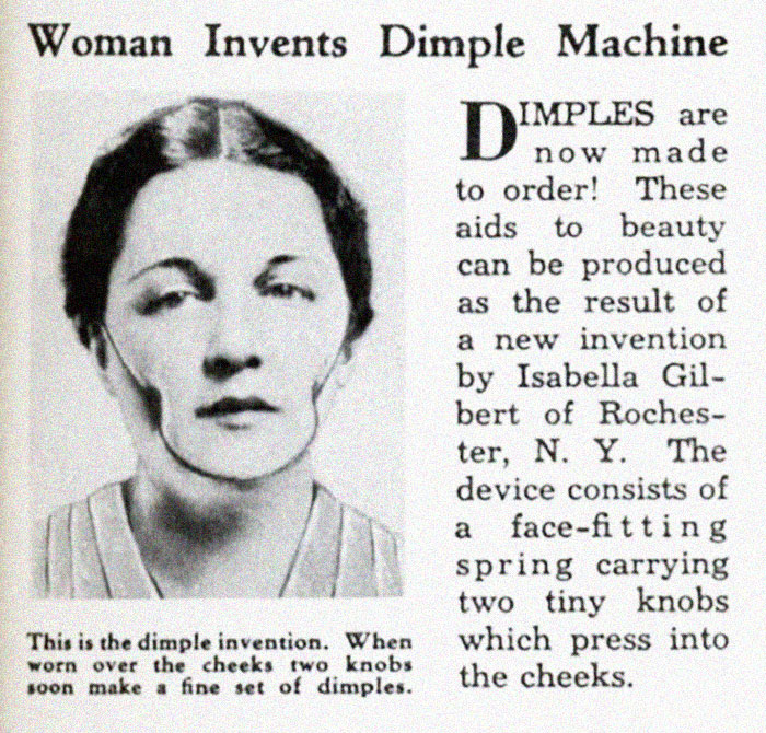 Dimple Machine In 1936