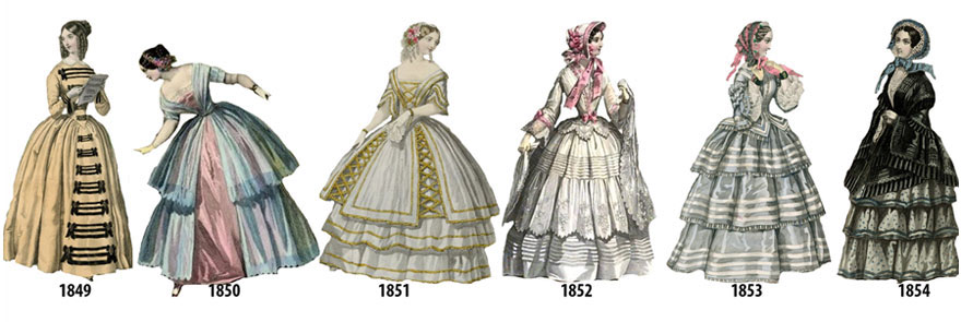 Here's How Small Changes In Women's Fashion From 1784 To 1970 Ended Up Creating A Big Difference Here's How Small Changes In Women's Fashion From 1784 To 1970 Ended Up Creating A Big Difference