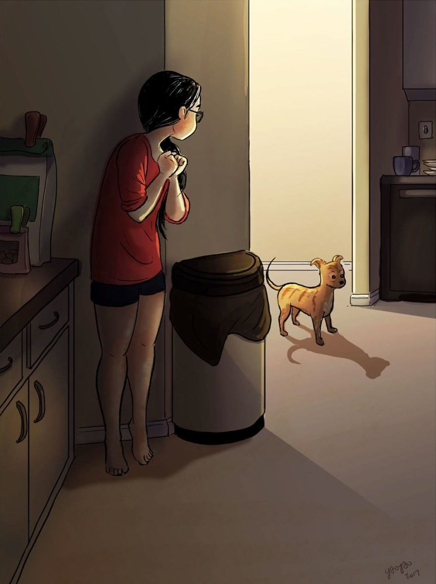 Living-With-Dog-Illustrations-Yaoyaomva