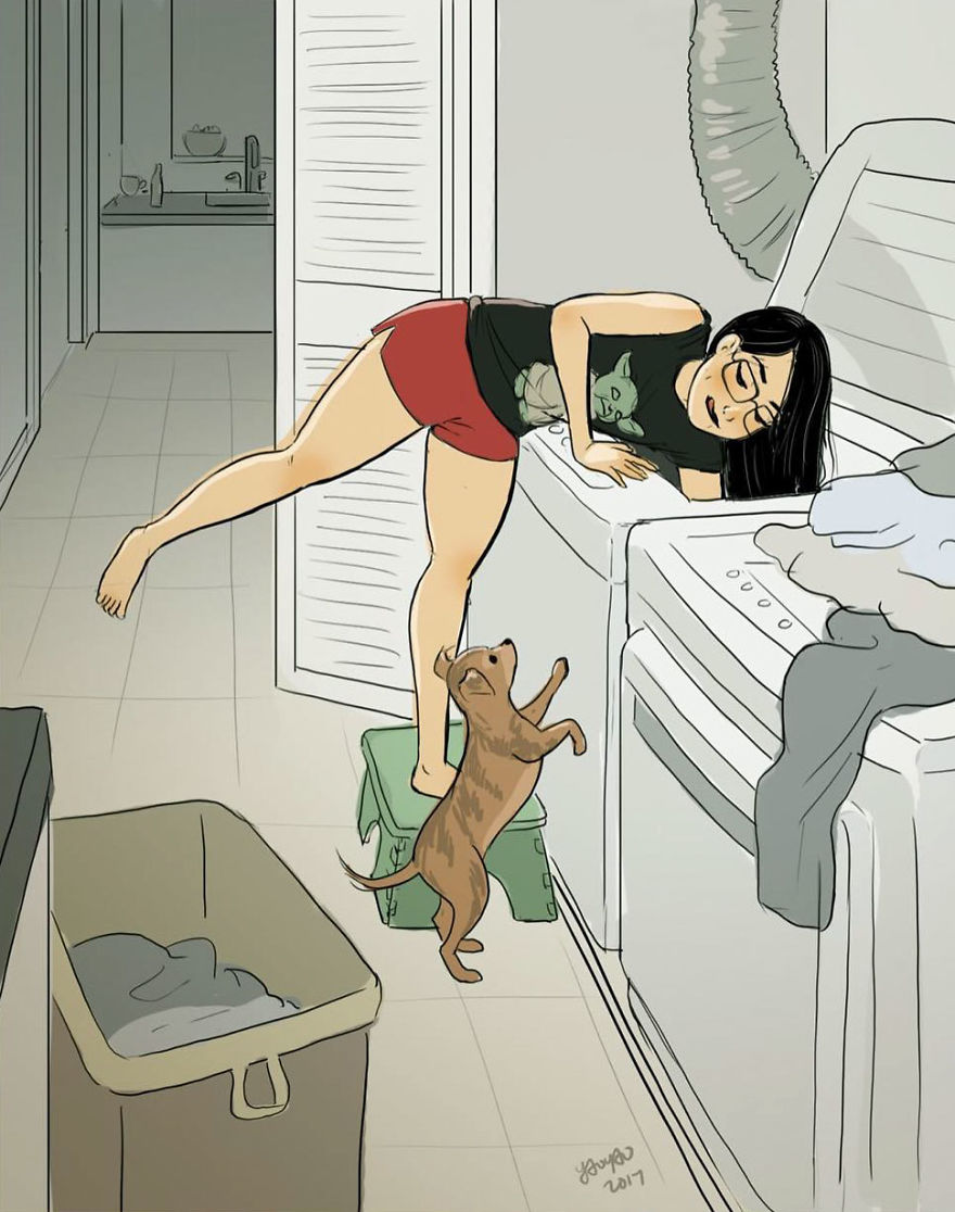 Living-With-Dog-Illustrations-Yaoyaomva