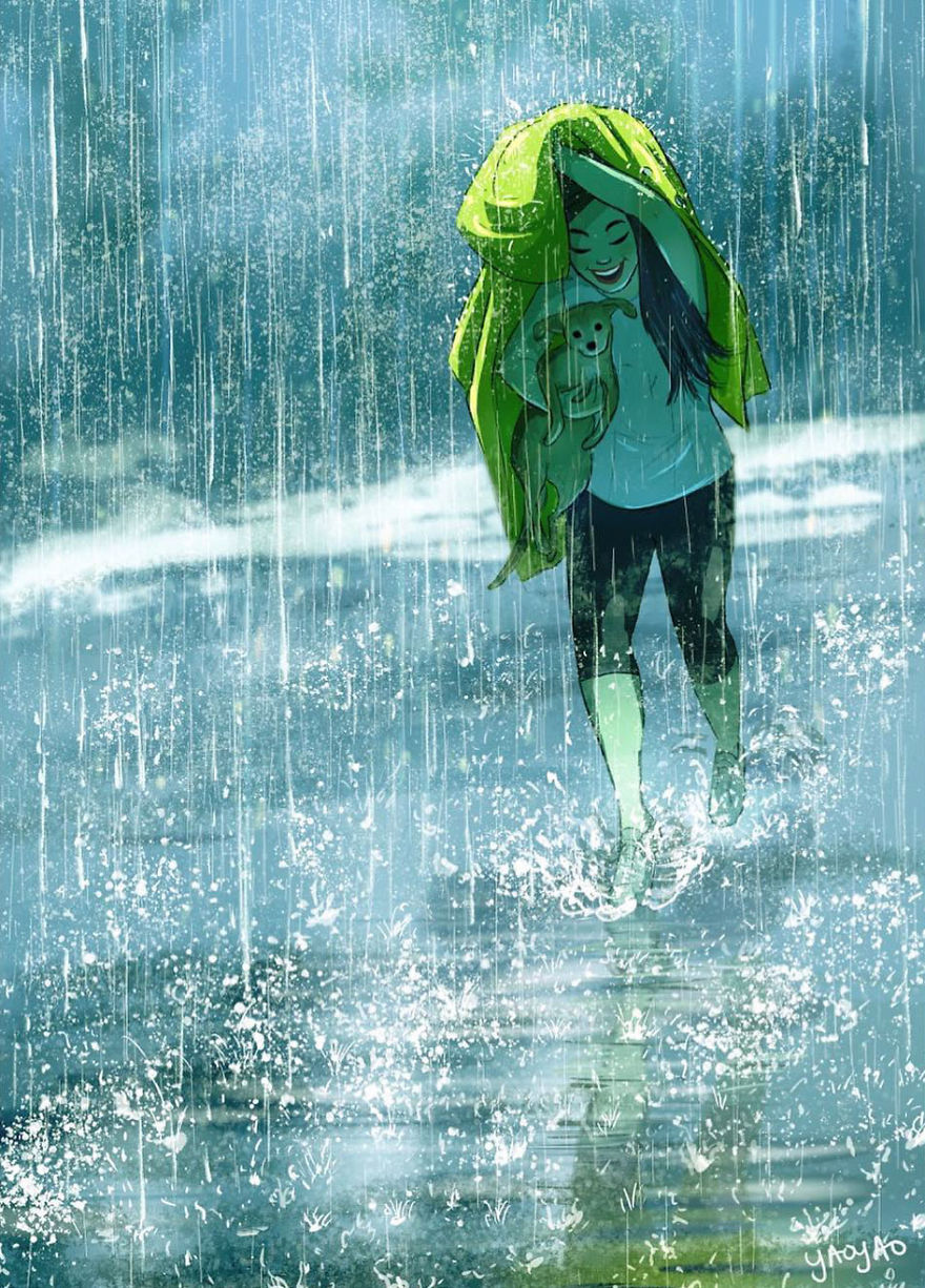 Living-With-Dog-Illustrations-Yaoyaomva