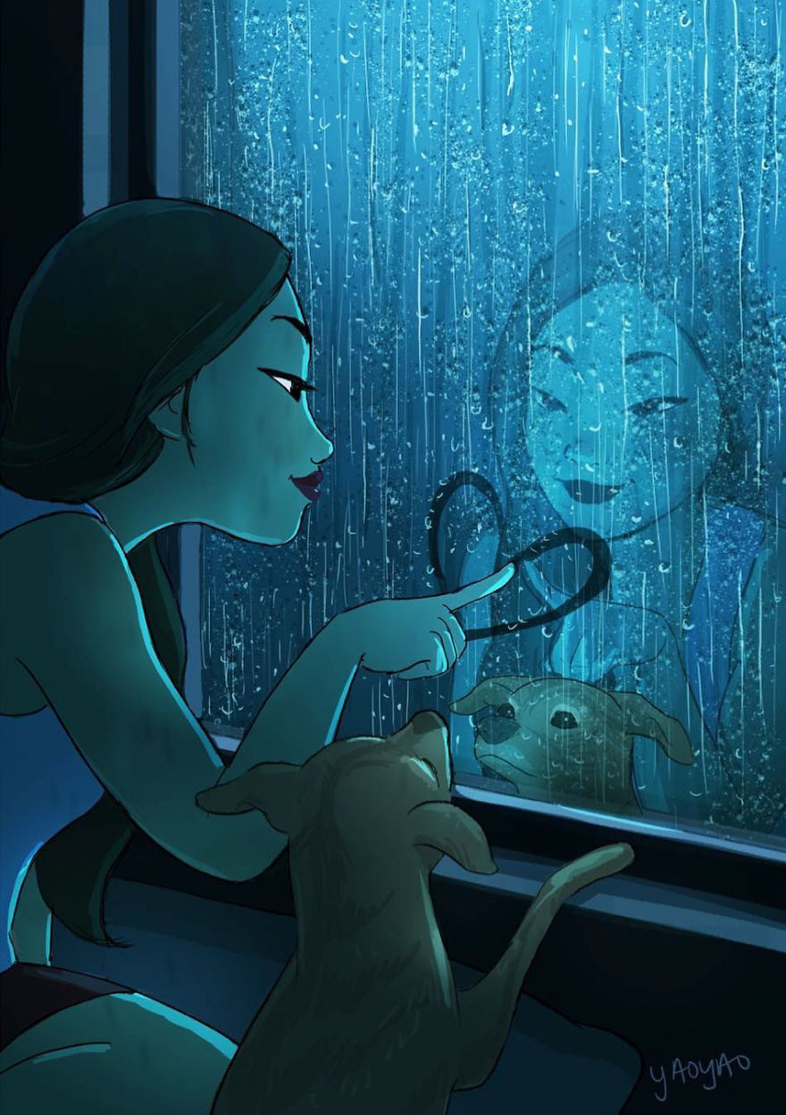 Living-With-Dog-Illustrations-Yaoyaomva