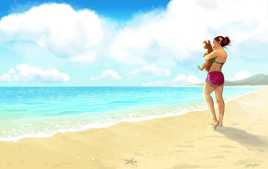Living-With-Dog-Illustrations-Yaoyaomva