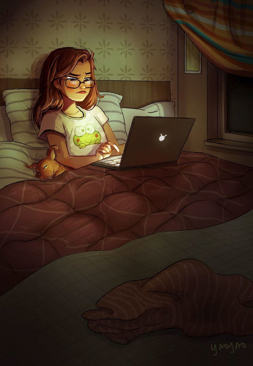 Living-With-Dog-Illustrations-Yaoyaomva