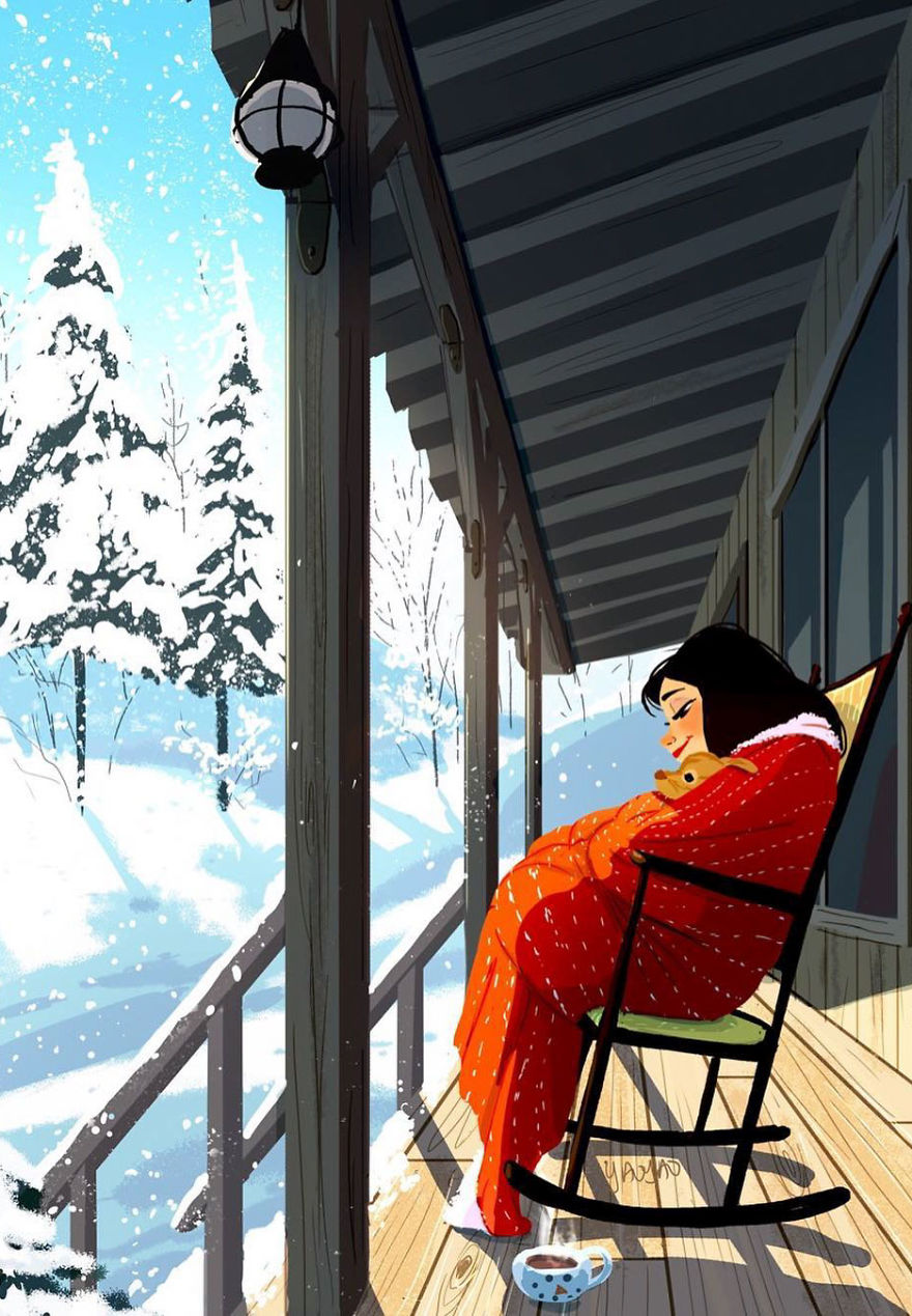 Living-With-Dog-Illustrations-Yaoyaomva