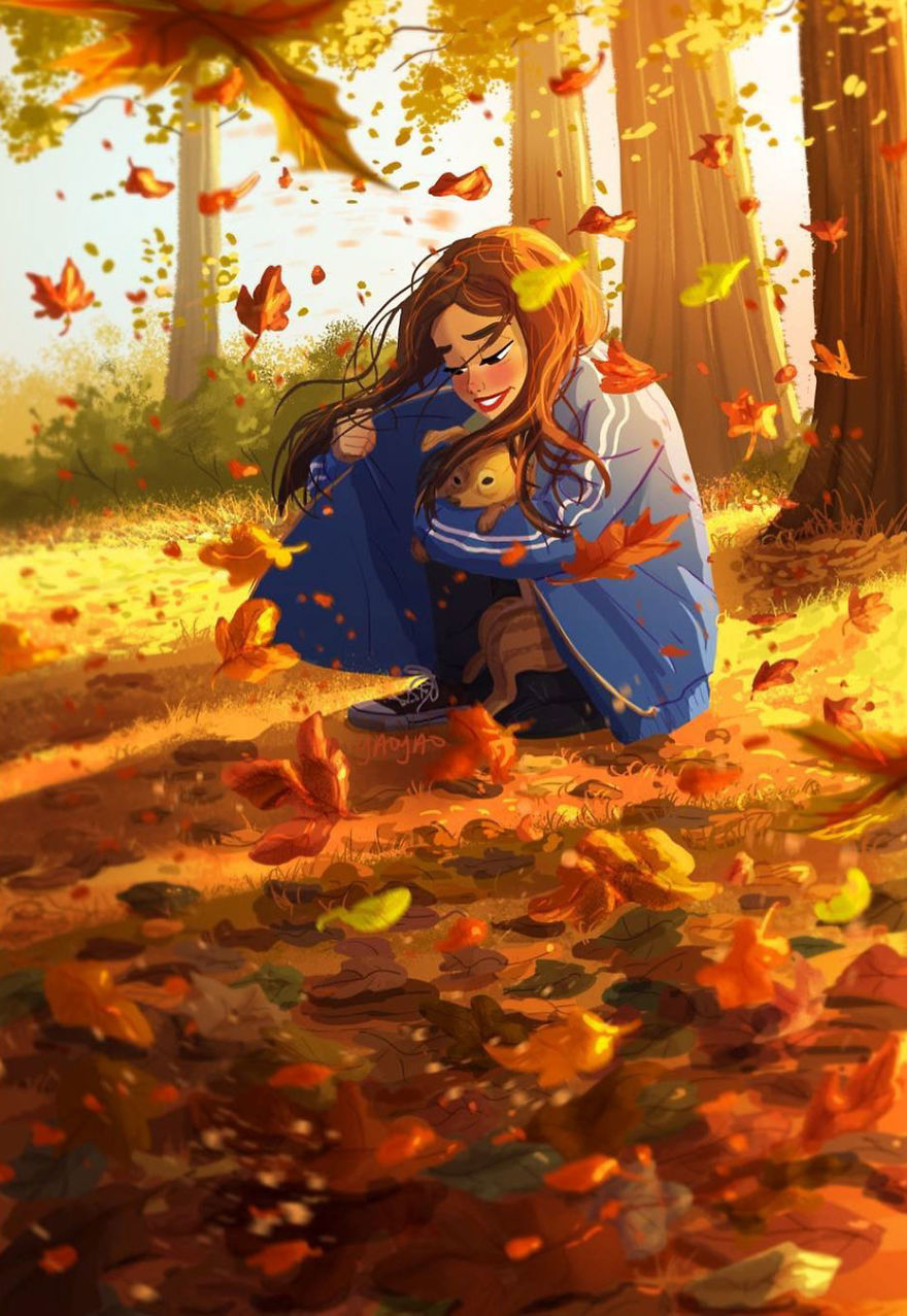 Living-With-Dog-Illustrations-Yaoyaomva