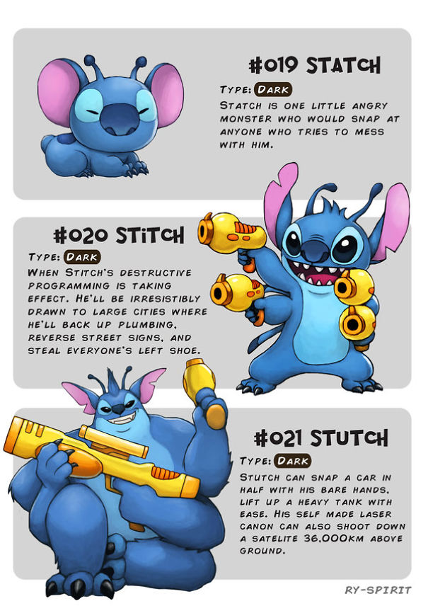 Disney Evolution Pokemon