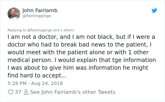 Patient Doesn't Understand His Diagnosis Until Black Doctor Steps In, Shows 'Why We Need More Black Men In Medicine'