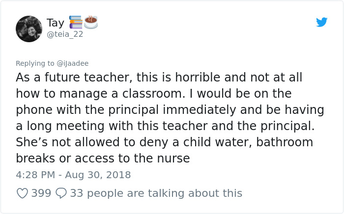 People Can't Believe The Shocking Note This Teacher Gave To A Kid After They Asked For A Permission To Go To The Bathroom People Can't Believe The Shocking Note This Teacher Gave To A Kid After They Asked For A Permission To Go To The Bathroom