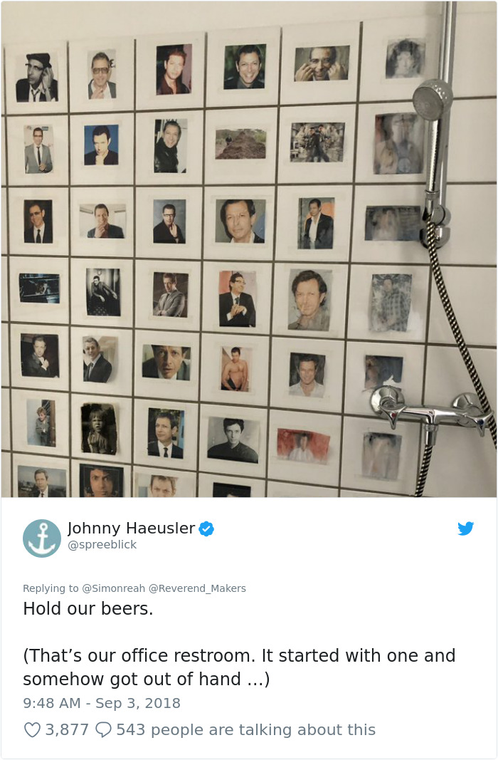 This Charity Shop Added A Picture Of Jeff Goldblum In Every Photo Frame They Had And It's Amusing This Charity Shop Added A Picture Of Jeff Goldblum In Every Photo Frame They Had And It's Amusing