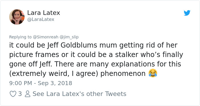 This Charity Shop Added A Picture Of Jeff Goldblum In Every Photo Frame They Had And It's Amusing This Charity Shop Added A Picture Of Jeff Goldblum In Every Photo Frame They Had And It's Amusing