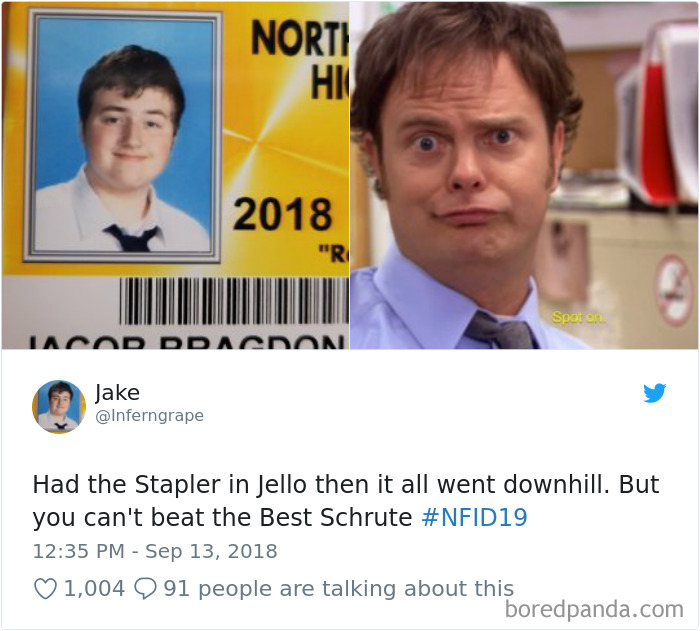 Funny Senior Student Id