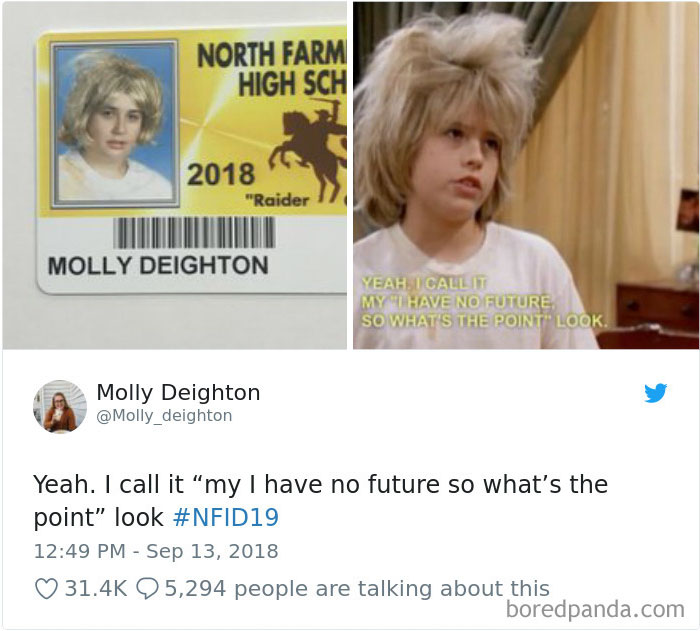 Funny Senior Student Id