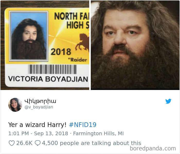 Funny Senior Student Id