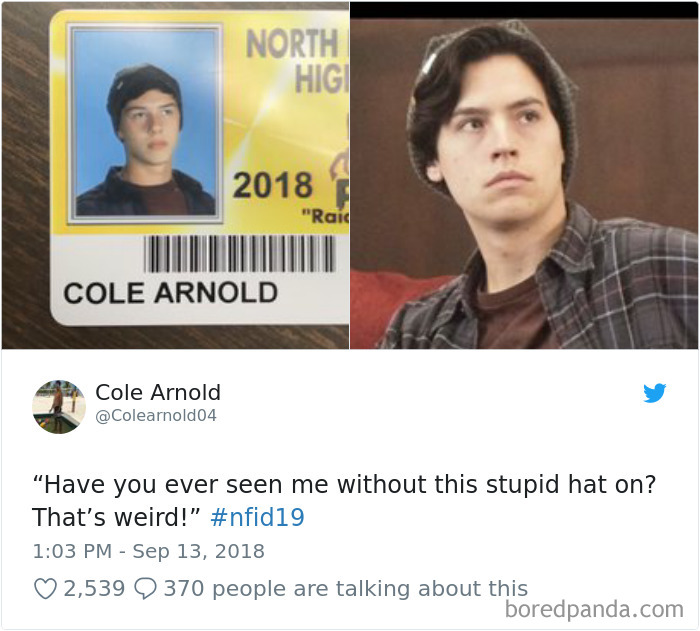 Funny Senior Student Id