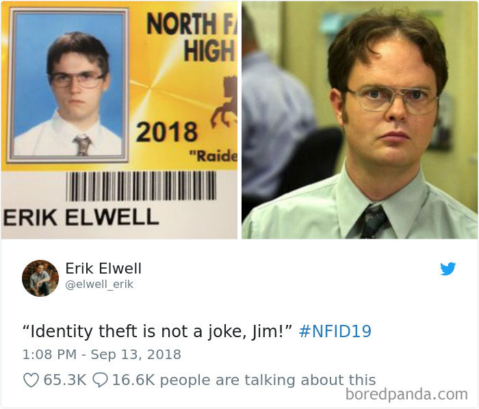 Funny Senior Student Id