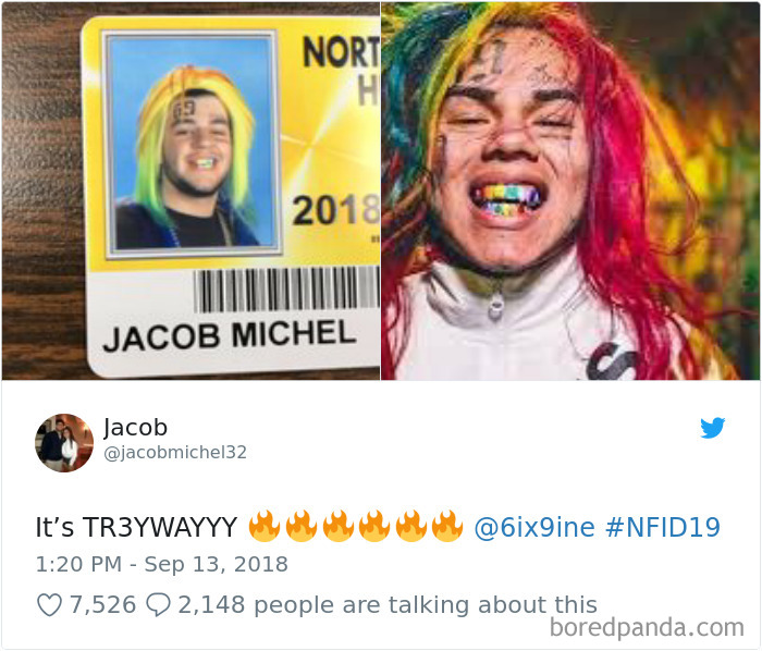 Funny Senior Student Id