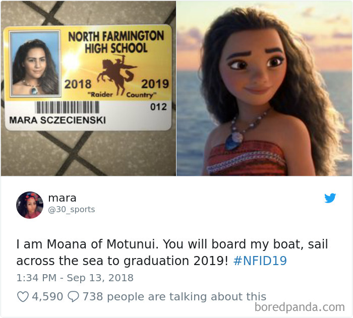 Funny Senior Student Id