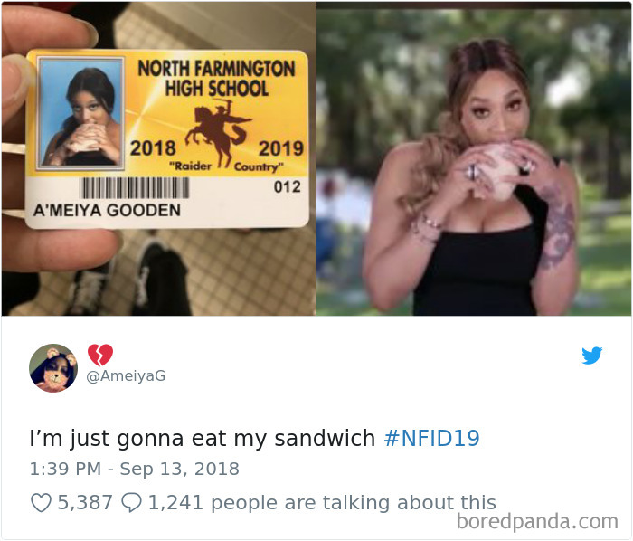 Funny Senior Student Id