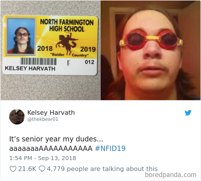 Funny Senior Student Id