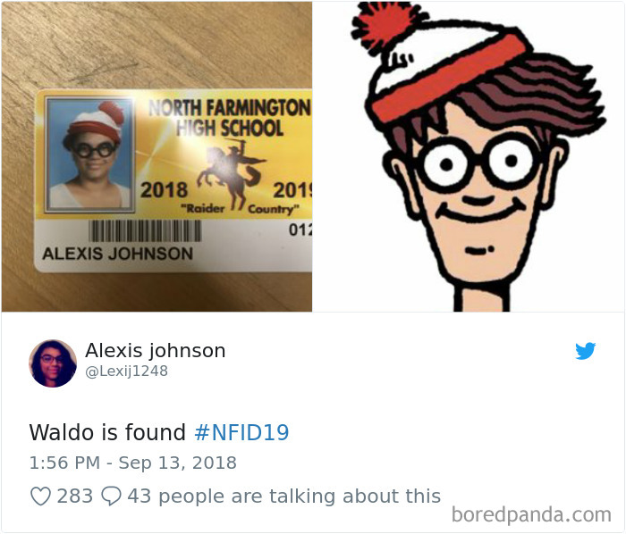 Funny Senior Student Id