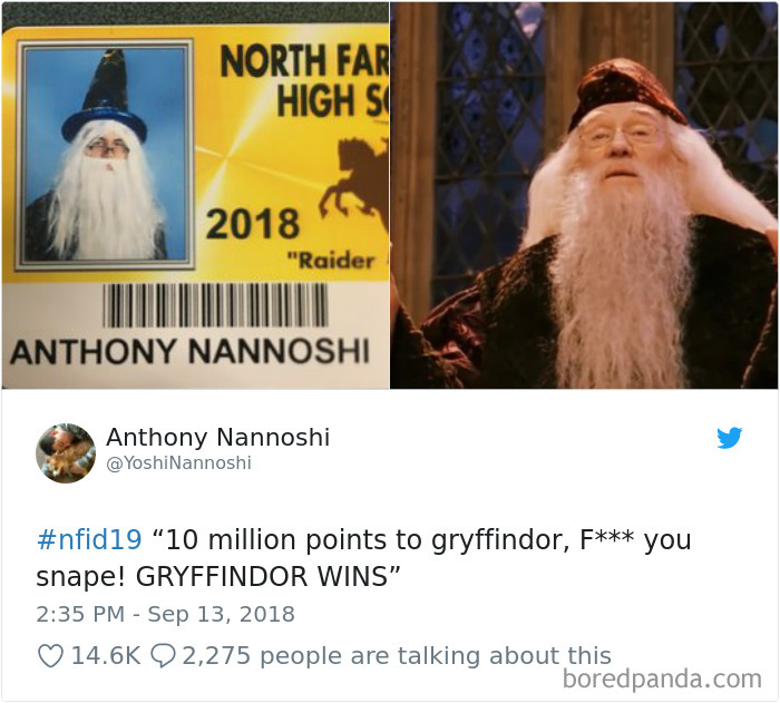 Funny Senior Student Id