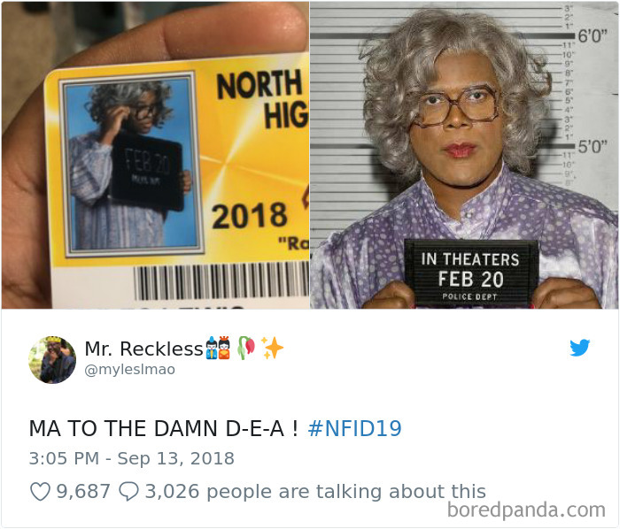 Funny Senior Student Id