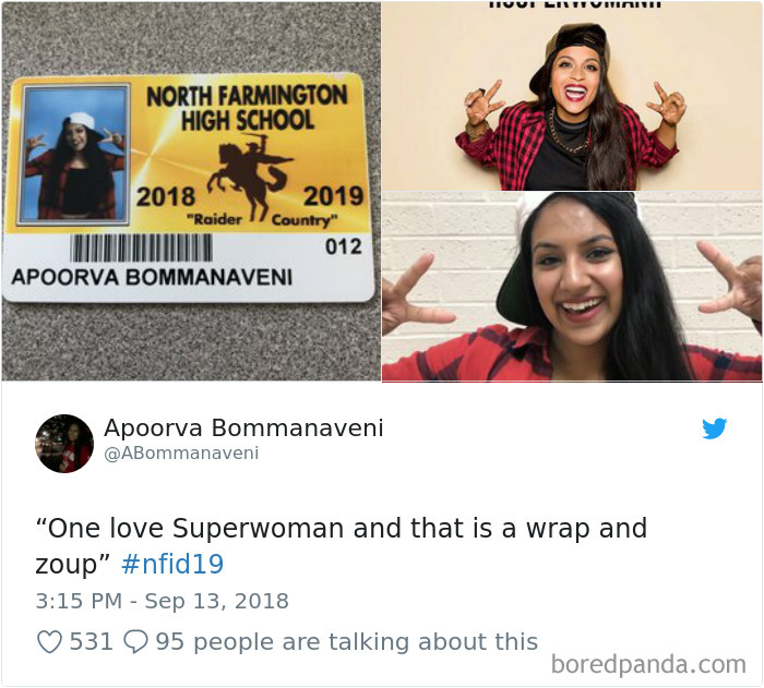 Funny Senior Student Id