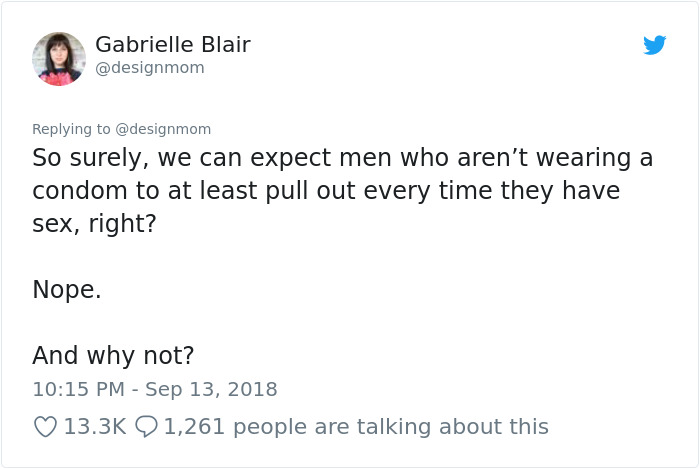 Mom-Of-Six Explains Why "Men Cause 100% Of Unplanned Pregnancies" And Many Agree Mom-Of-Six Explains Why "Men Cause 100% Of Unplanned Pregnancies" And Many Agree