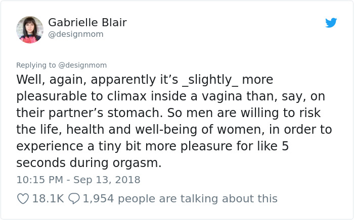 Mom-Of-Six Explains Why "Men Cause 100% Of Unplanned Pregnancies" And Many Agree