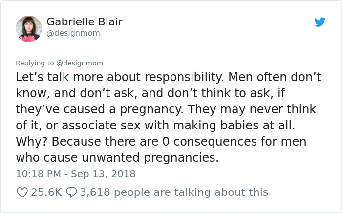 Mom-Of-Six Explains Why "Men Cause 100% Of Unplanned Pregnancies" And Many Agree Mom-Of-Six Explains Why "Men Cause 100% Of Unplanned Pregnancies" And Many Agree