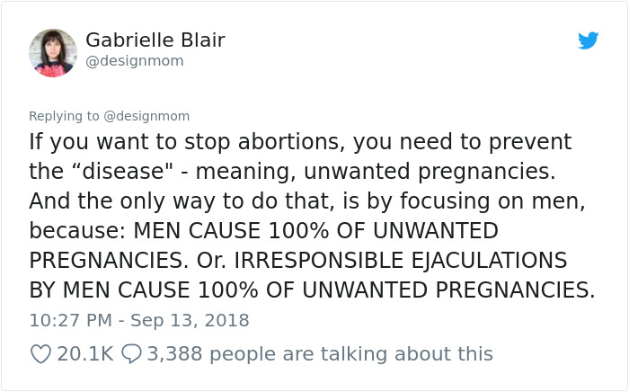 Mom-Of-Six Explains Why "Men Cause 100% Of Unplanned Pregnancies" And Many Agree Mom-Of-Six Explains Why "Men Cause 100% Of Unplanned Pregnancies" And Many Agree