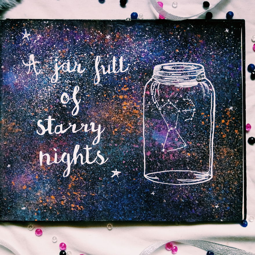 A Jar Full Of Starry Nights