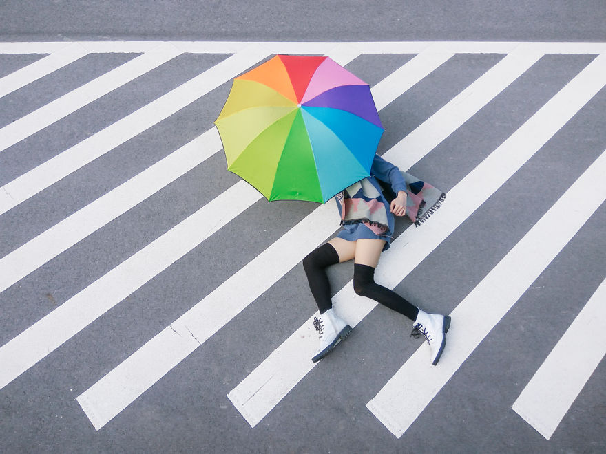 She Tries To Be A Rainbow In Someone’s Sky