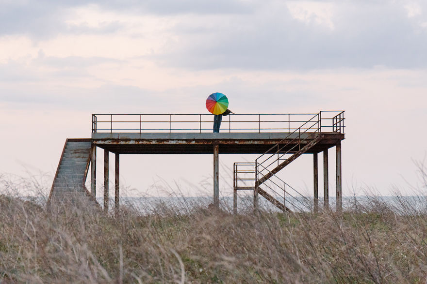 She Tries To Be A Rainbow In Someone’s Sky