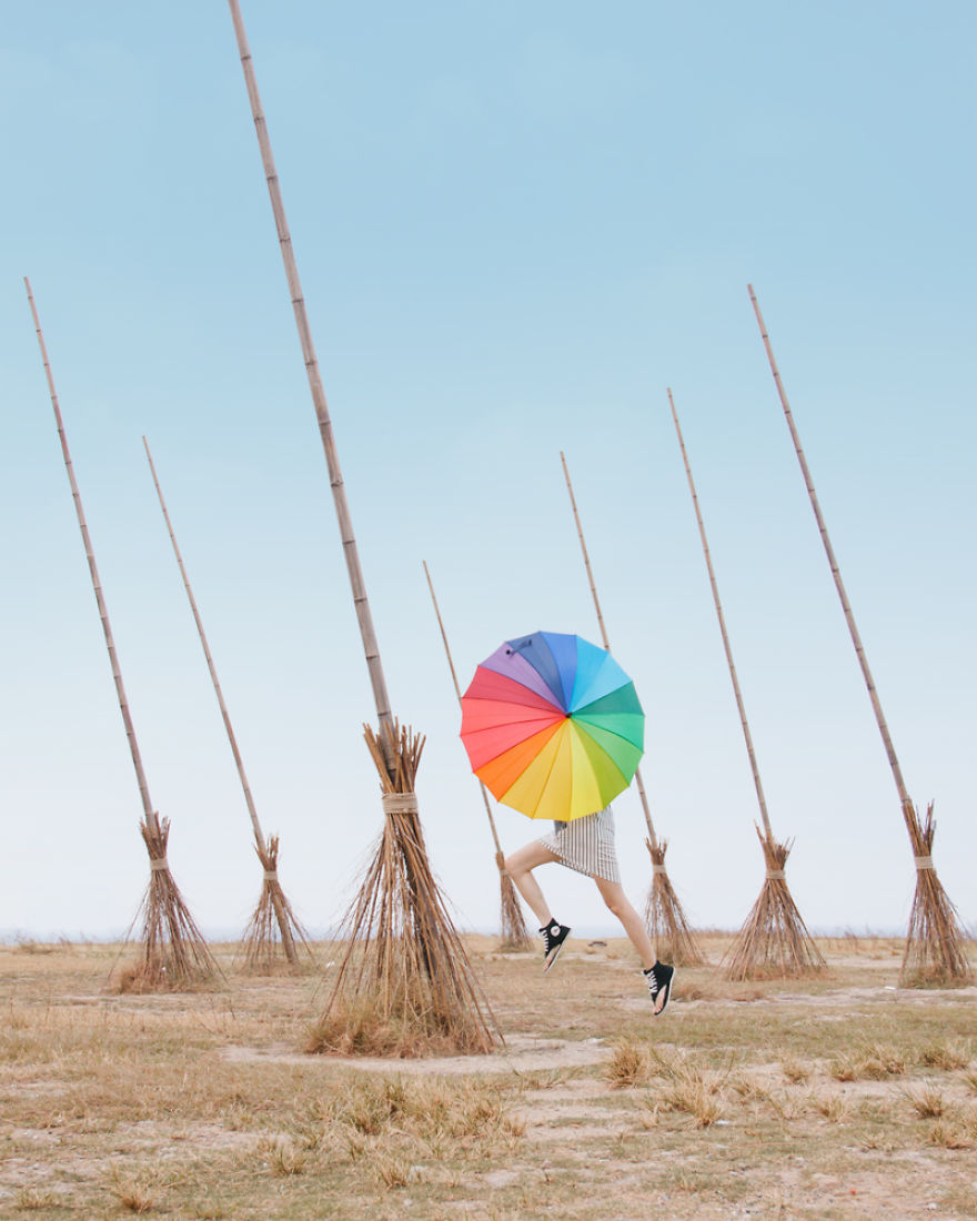 She Tries To Be A Rainbow In Someone’s Sky