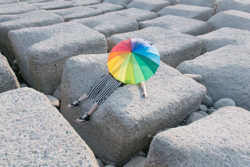 She Tries To Be A Rainbow In Someone’s Sky