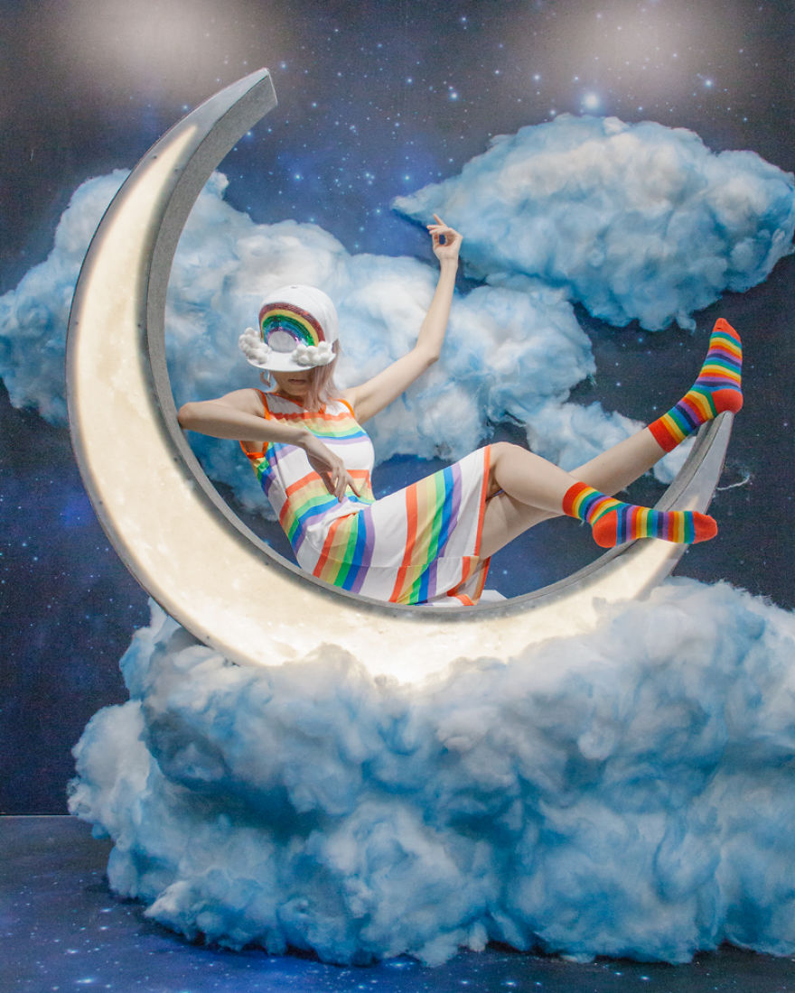 She Tries To Be A Rainbow In Someone’s Sky