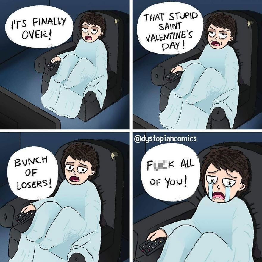 13 Dark/Dumb Ideas Made Into Comics By @dystopiancomics