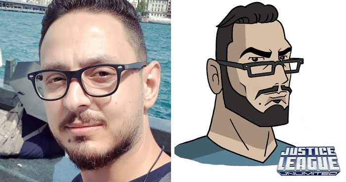 I Challenged Myself To Draw A Self-Portrait In 50 Different Cartoon Styles