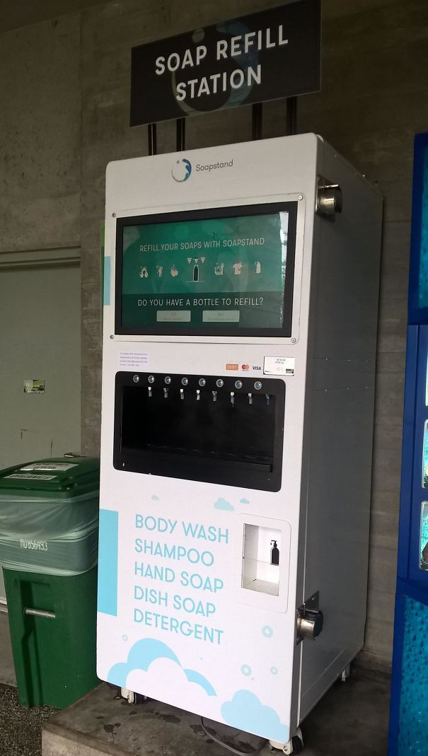 Refill Station At Simon Fraser University, Canada