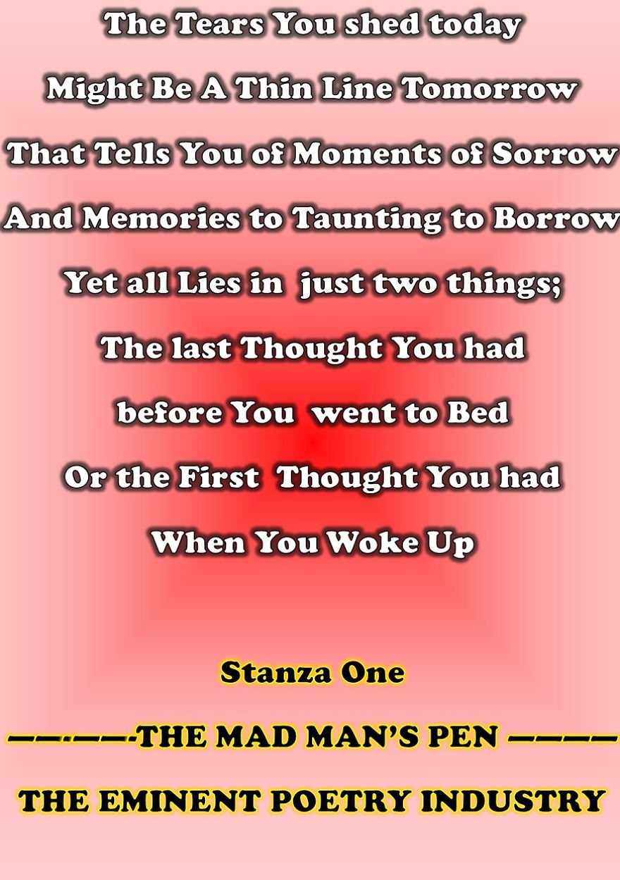 I Started Writing Poetry In 2008 And I Haven't Stopped