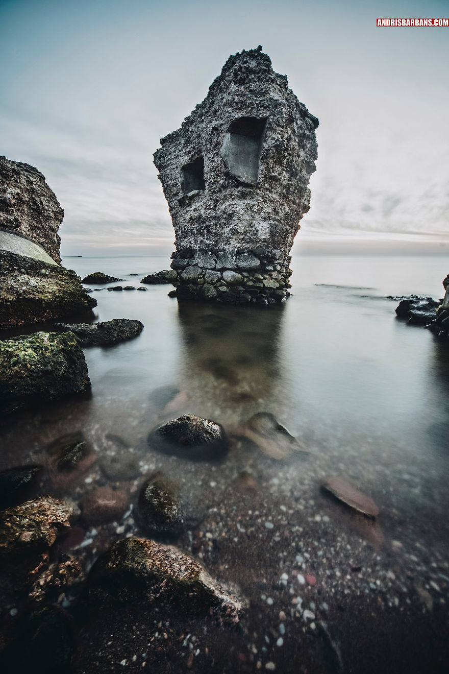 Ruins Of Soviet Era Fort In Liepaja